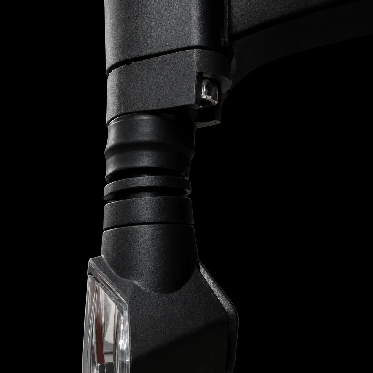 Indicator with MotoNyx adaptor fitted into the bike's indicator slot